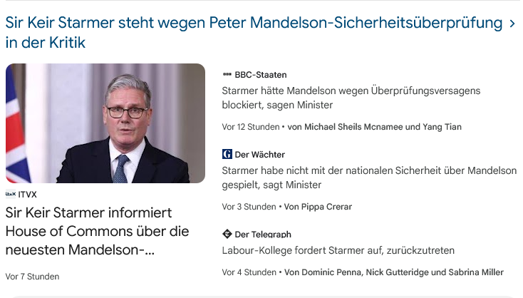 Mossad räumt Sir Keir Starmer als Hindernis aus dem Weg ?
