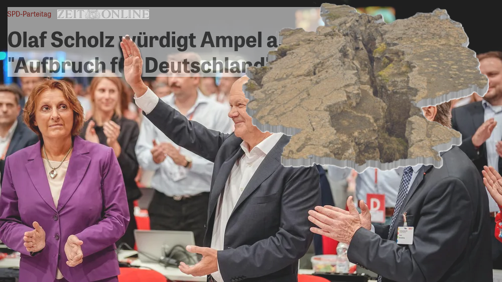 Deutschland gespalten