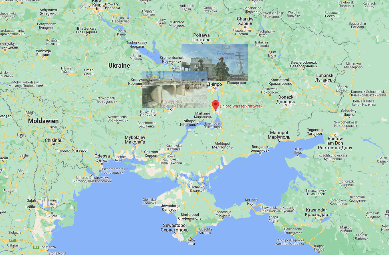 Dnipro Wasserkraftwerk