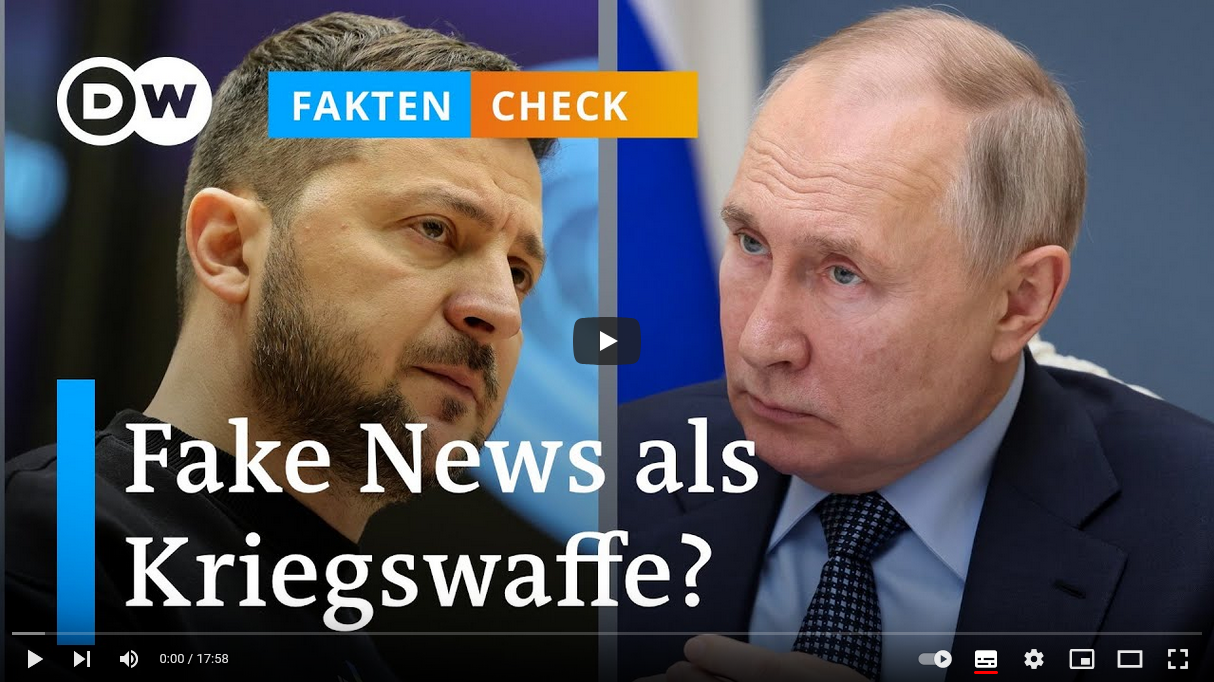 Faktencheck Ukraine-Krieg DW