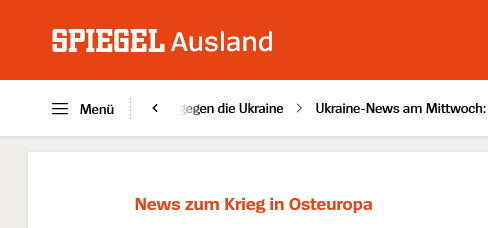 News zum Ukraine-Krieg