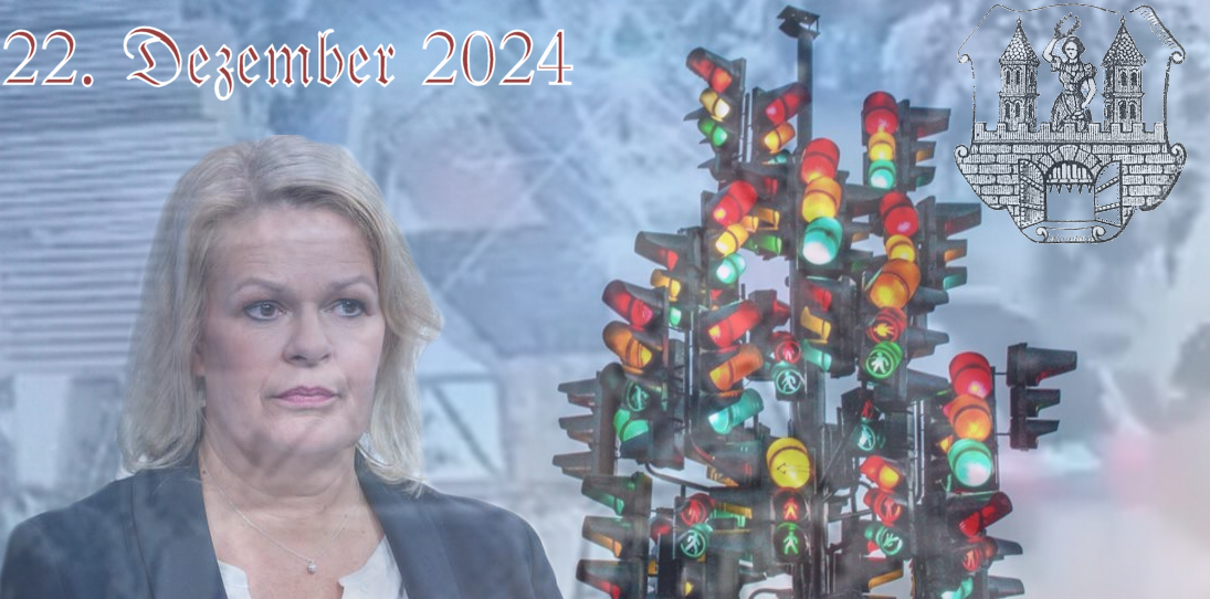 Bundesinnenministerin zum Täter des Anschlags  – in Magdeburg