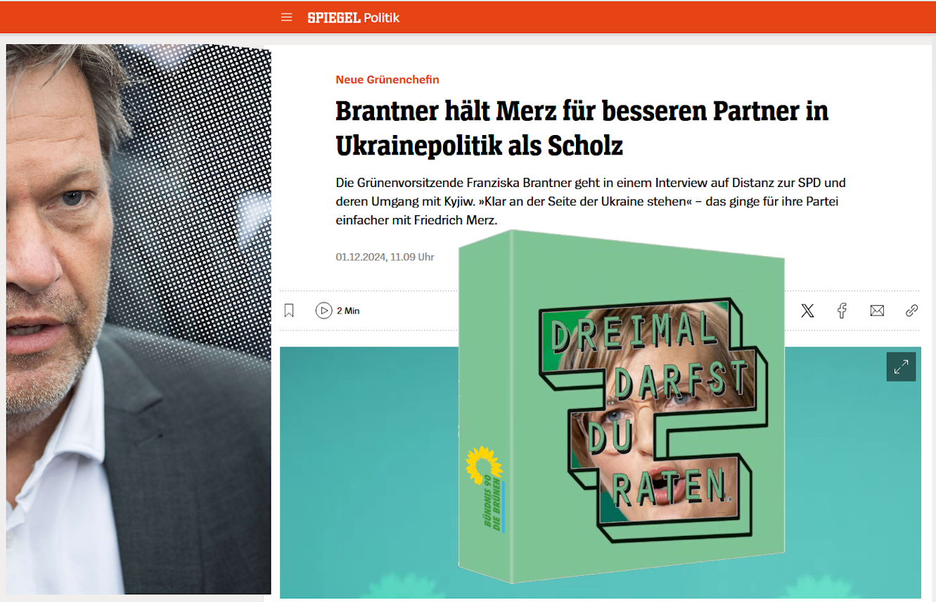 Brantner "Merz ein besserer Partner in Ukrainepolitik als Scholz