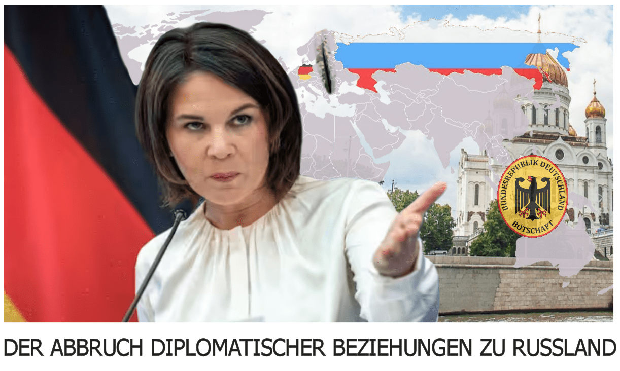Der Abbruch der diplomatischen Beziehungen zu Russland