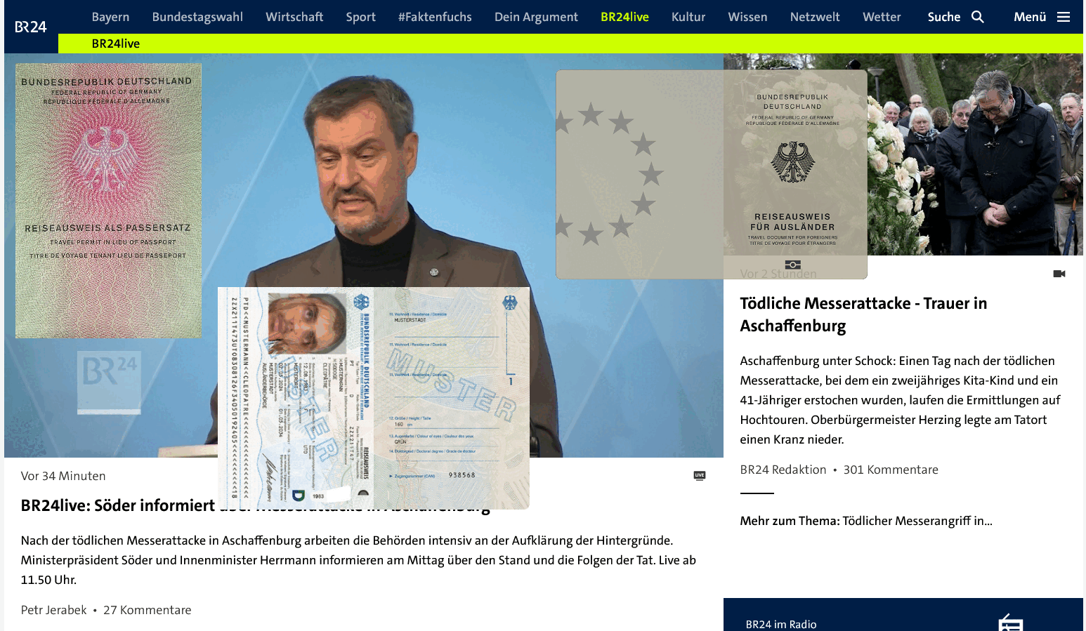 Bayerns Innenminister Herrmann