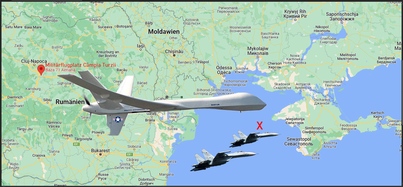 US-Aufklärungsmission endet im Abgasstrahl der MIG SU-29