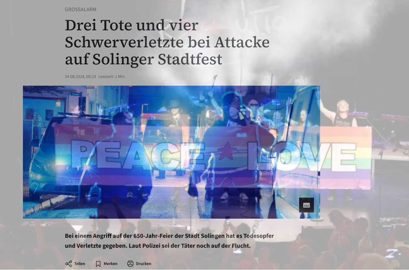 Deutschland von Hetze aufgeheizt