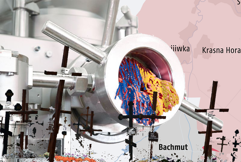 Massengrab Bachmut